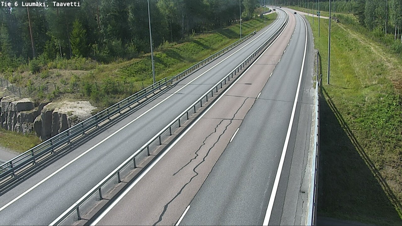 Kelikamerat Kuva Tie 6 Luumäki, Taavetti, Luumäki, Etelä-Karjala