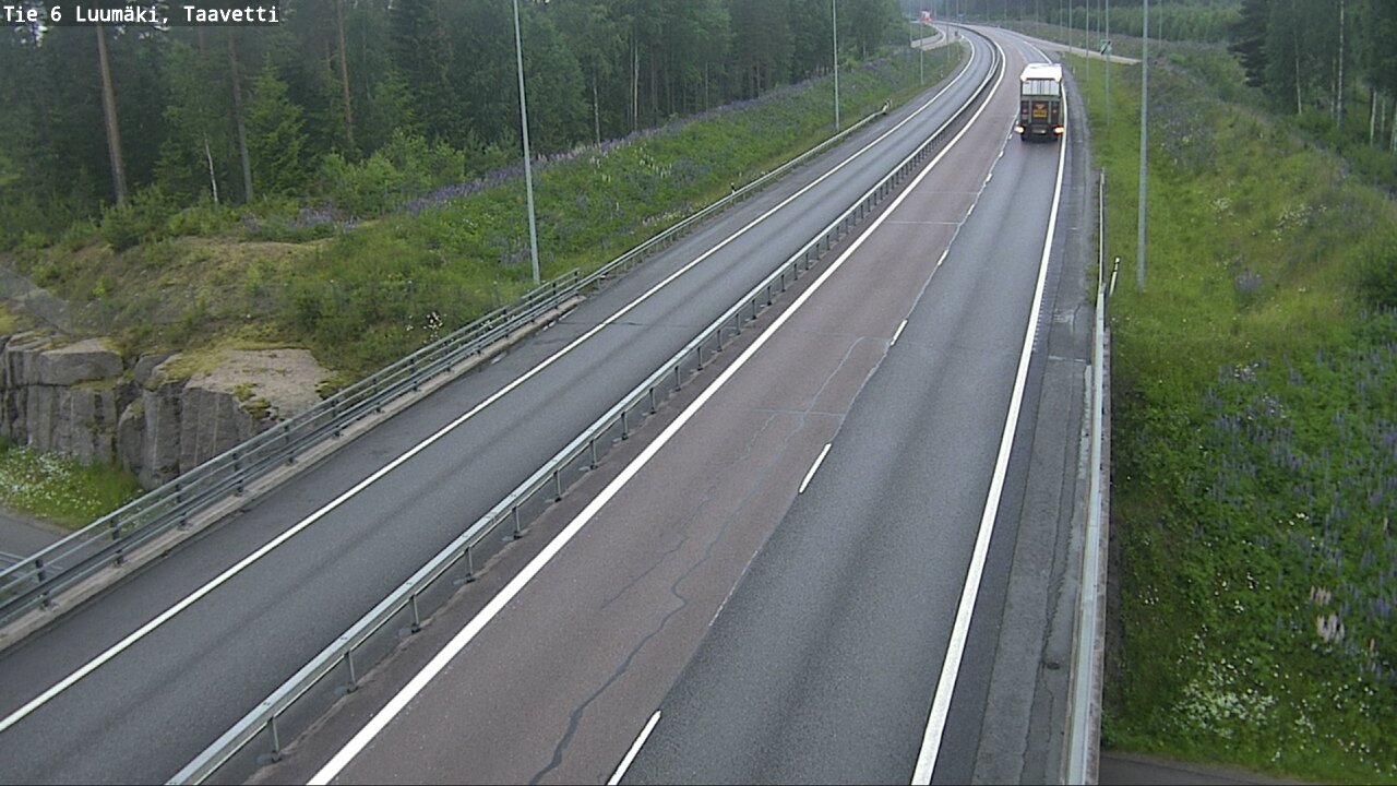 Kelikamerat Kuva Tie 6 Luumäki, Taavetti, Luumäki, Etelä-Karjala