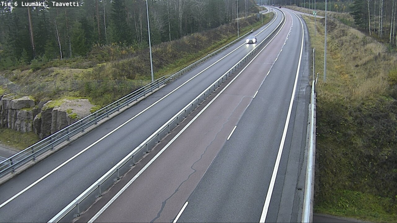 Kelikamerat Kuva Tie 6 Luumäki, Taavetti, Luumäki, Etelä-Karjala