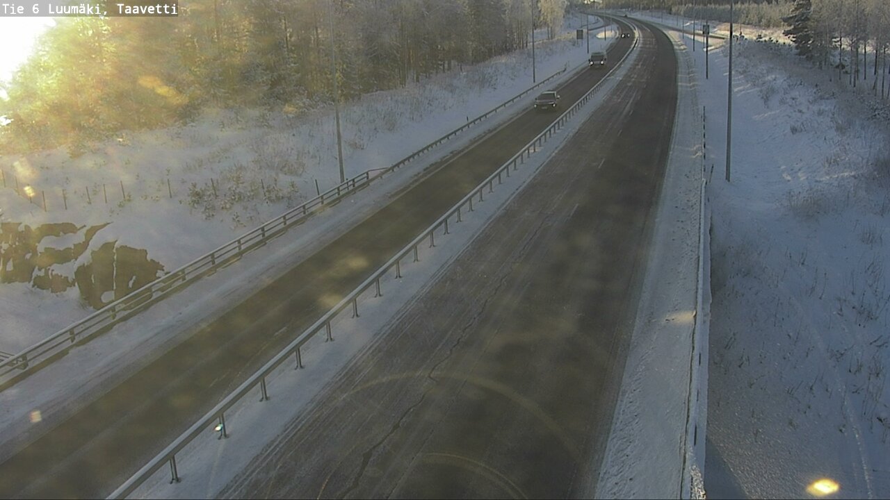 Kelikamerat Kuva Tie 6 Luumäki, Taavetti, Luumäki, Etelä-Karjala