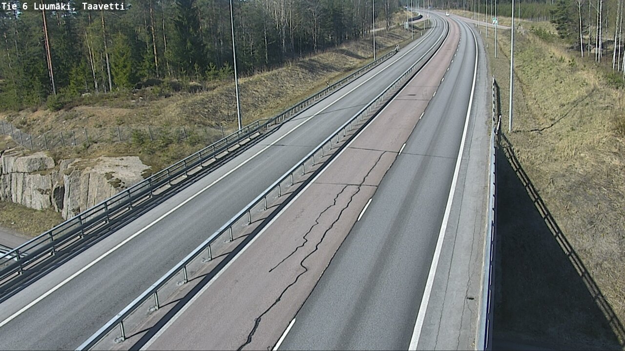 Kelikamerat Kuva Tie 6 Luumäki, Taavetti, Luumäki, Etelä-Karjala