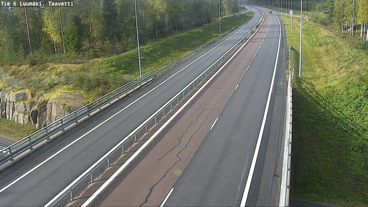 Weather Camera Image Road 6 Luumäki, Taavetti, Luumäki, Etelä-Karjala