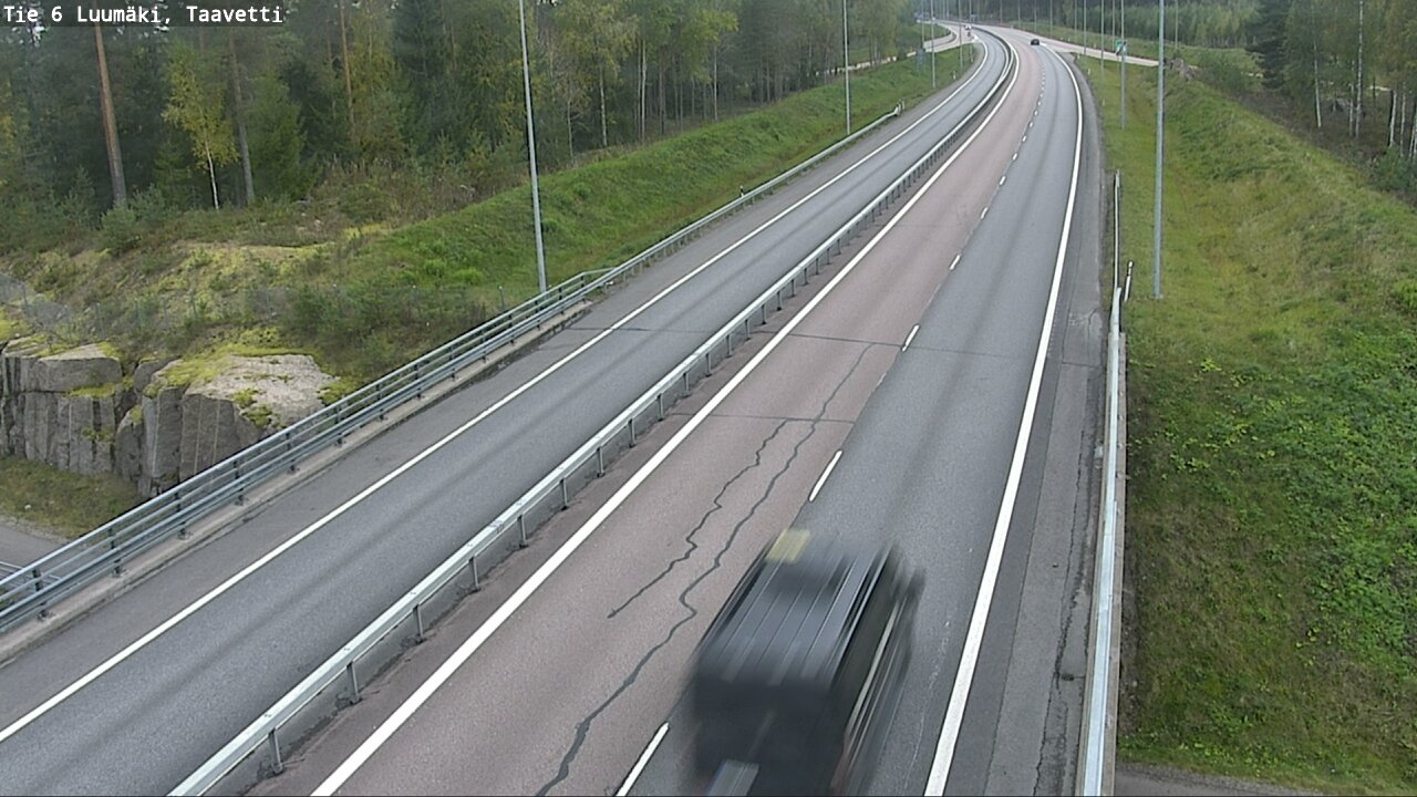 Kelikamerat Kuva Tie 6 Luumäki, Taavetti, Luumäki, Etelä-Karjala