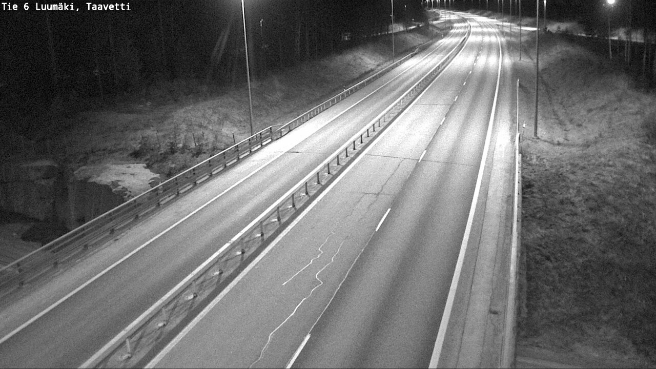 Weather Camera Image Road 6 Luumäki, Taavetti, Luumäki, Etelä-Karjala
