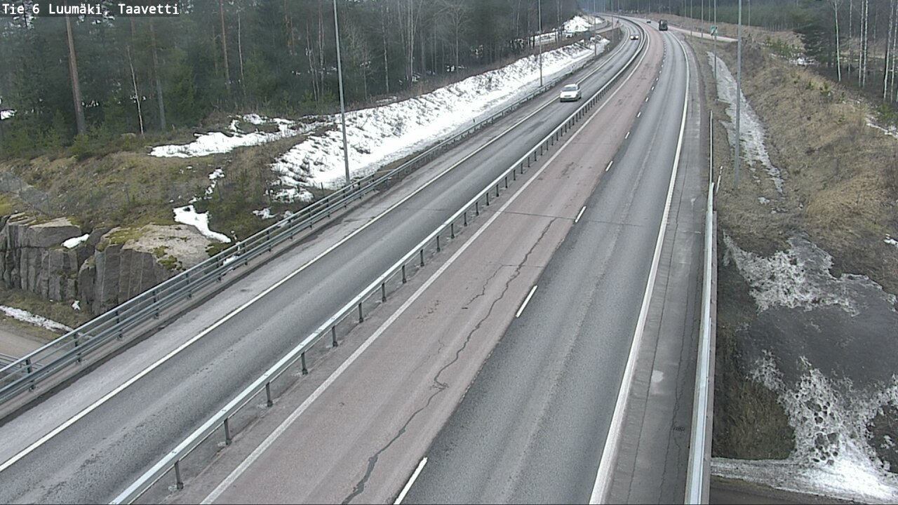 Weather Camera Image Road 6 Luumäki, Taavetti, Luumäki, Etelä-Karjala