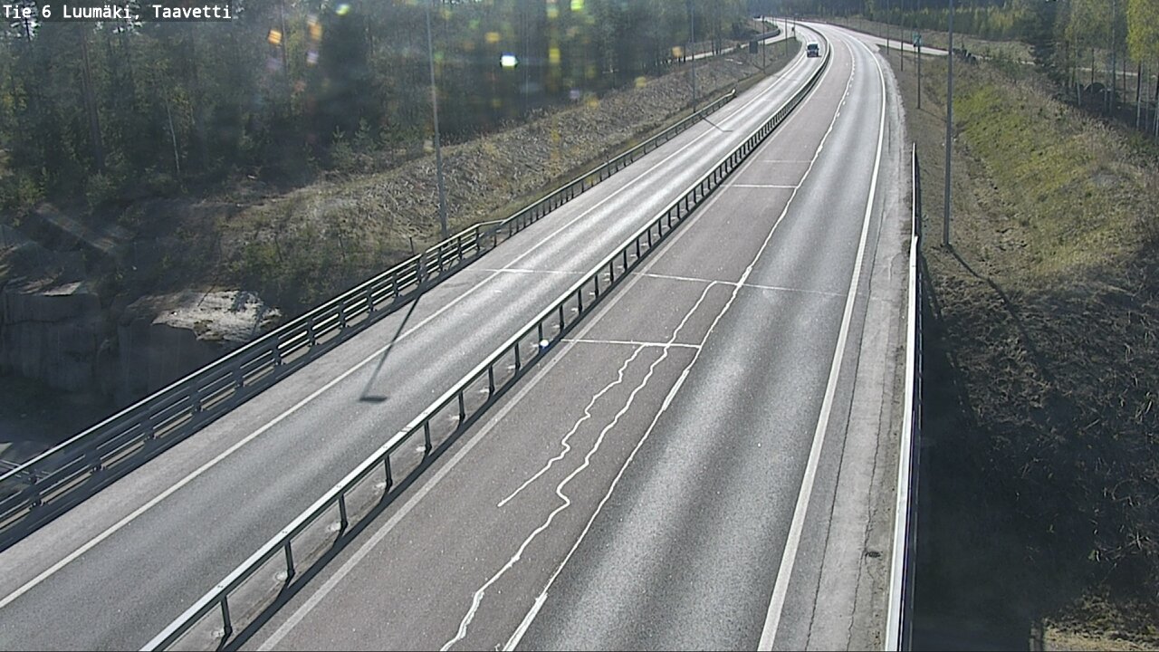 Kelikamerat Kuva Tie 6 Luumäki, Taavetti, Luumäki, Etelä-Karjala
