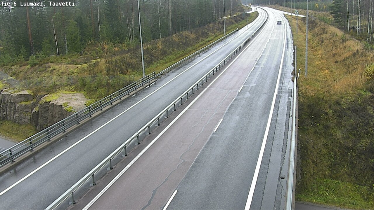 Weather Camera Image Väg 6 Luumäki, Taavetti, Luumäki, Etelä-Karjala