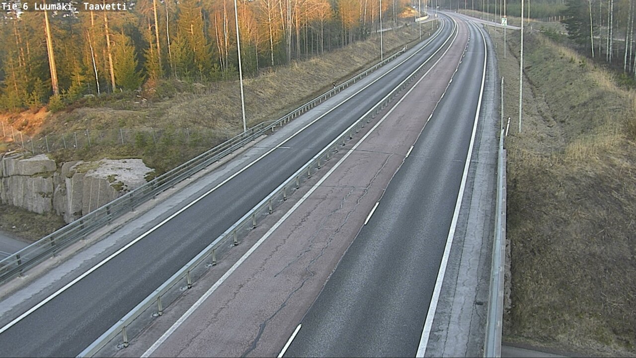 Kelikamerat Kuva Tie 6 Luumäki, Taavetti, Luumäki, Etelä-Karjala