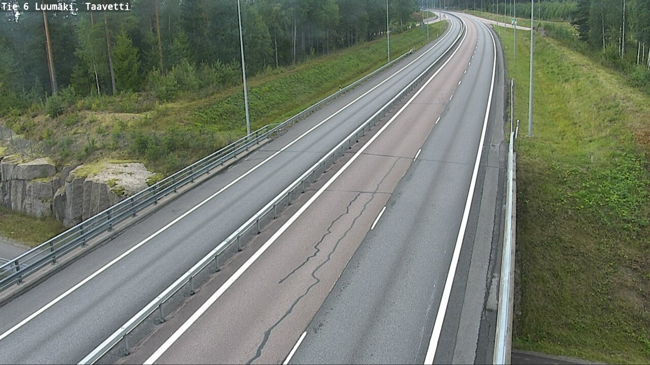Kelikamerat Kuva Tie 6 Luumäki, Taavetti, Luumäki, Etelä-Karjala