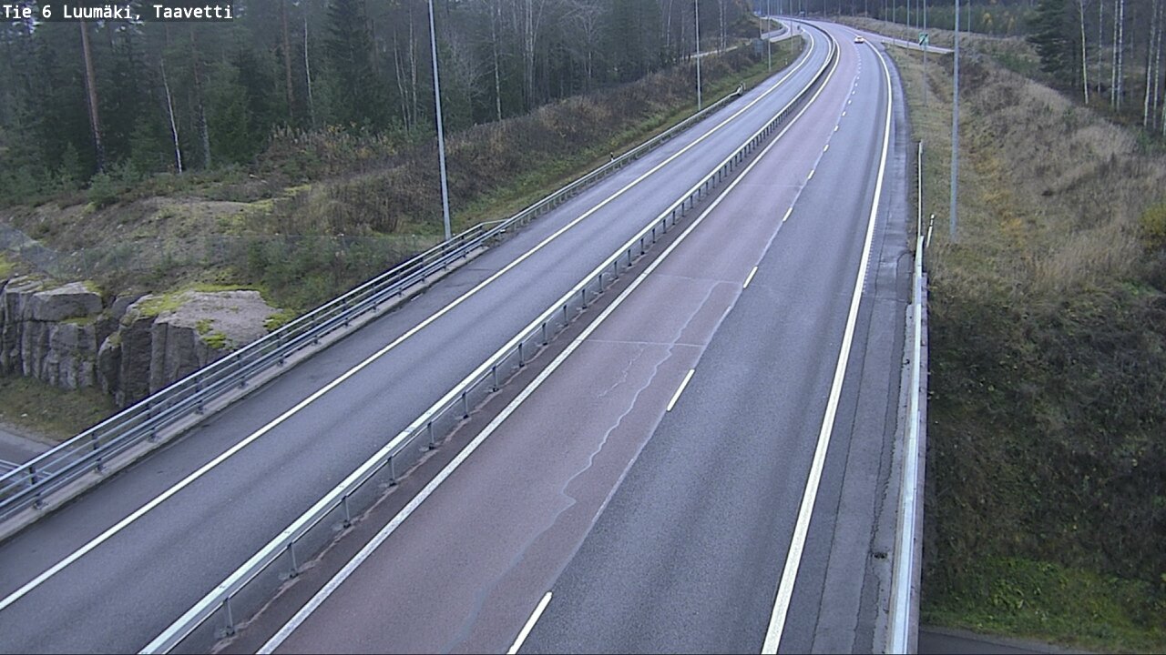 Kelikamerat Kuva Tie 6 Luumäki, Taavetti, Luumäki, Etelä-Karjala