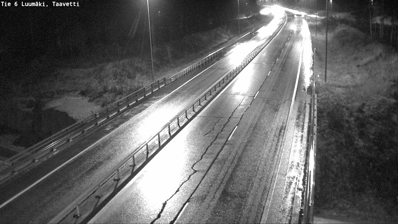 Weather Camera Image Väg 6 Luumäki, Taavetti, Luumäki, Etelä-Karjala
