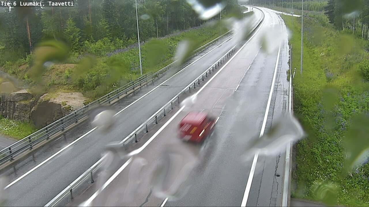 Weather Camera Image Väg 6 Luumäki, Taavetti, Luumäki, Etelä-Karjala