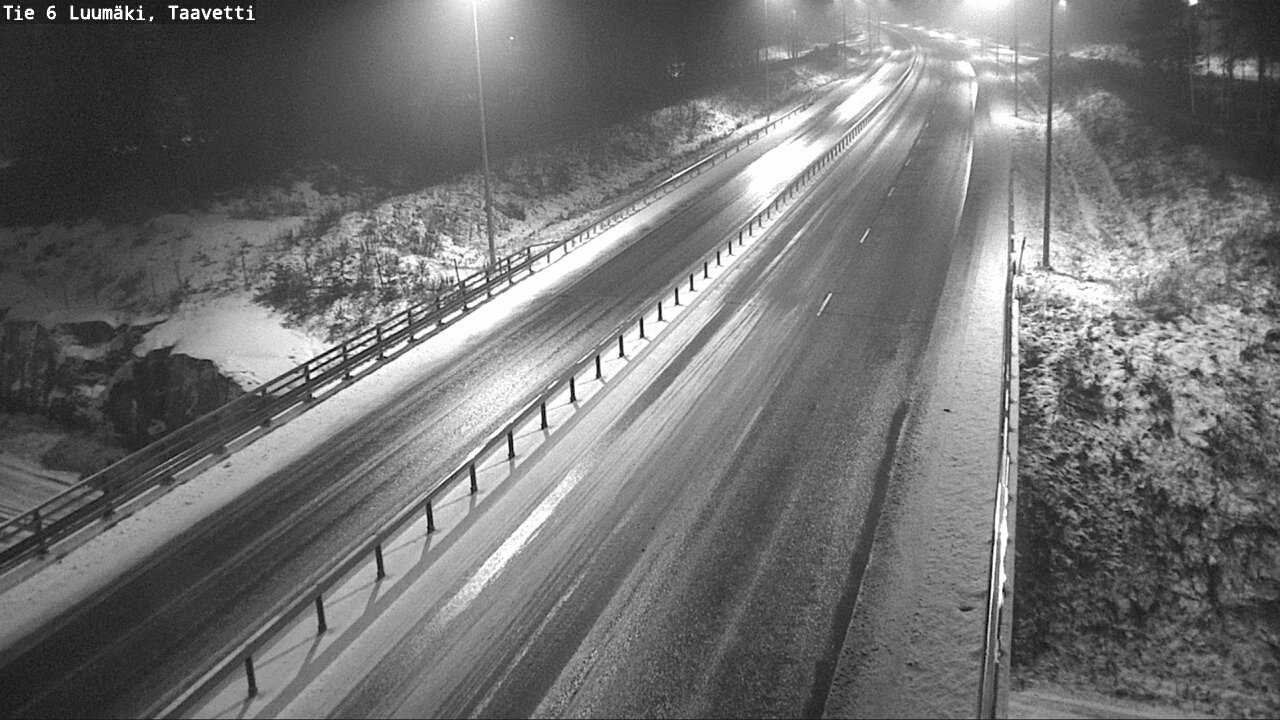 Weather Camera Image Road 6 Luumäki, Taavetti, Luumäki, Etelä-Karjala