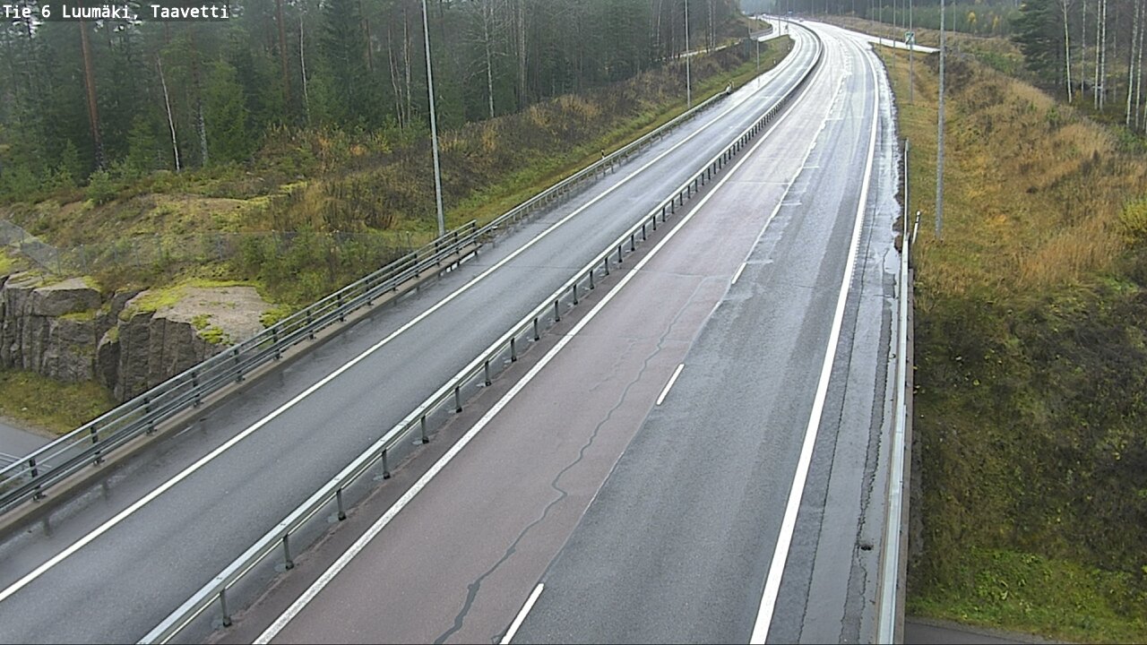 Weather Camera Image Väg 6 Luumäki, Taavetti, Luumäki, Etelä-Karjala