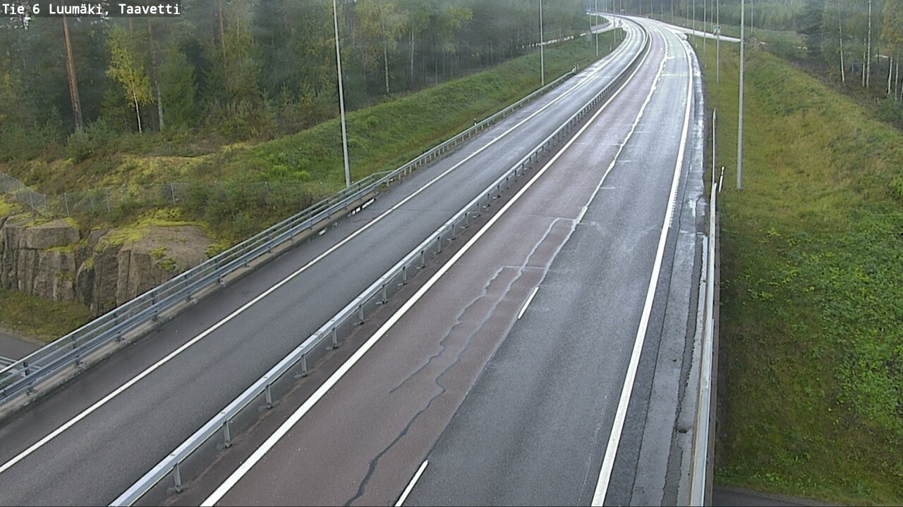 Weather Camera Image Väg 6 Luumäki, Taavetti, Luumäki, Etelä-Karjala