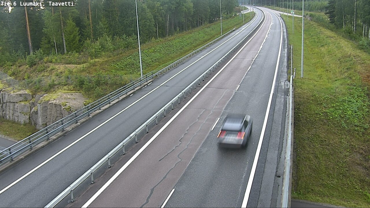 Kelikamerat Kuva Tie 6 Luumäki, Taavetti, Luumäki, Etelä-Karjala