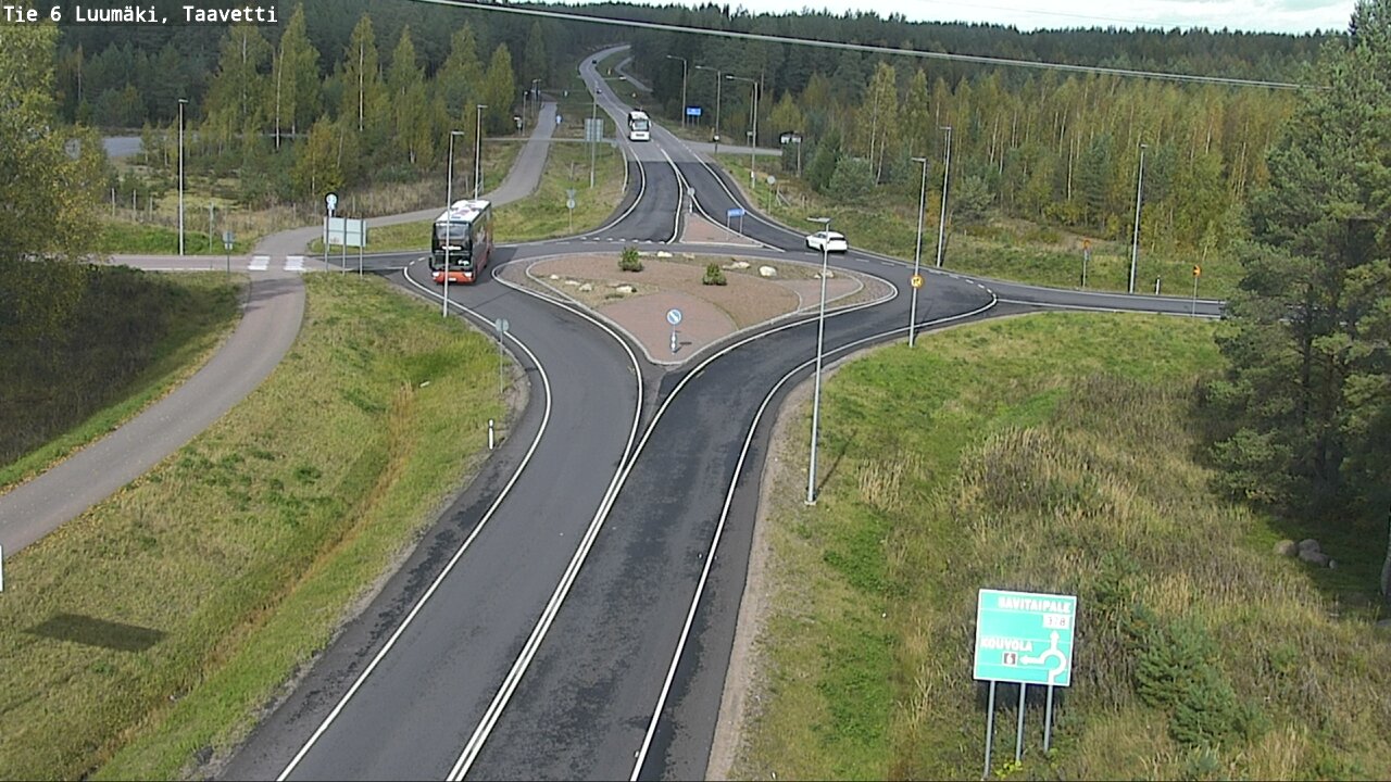 Kelikamerat Kuva Tie 6 Luumäki, Taavetti, Luumäki, Etelä-Karjala