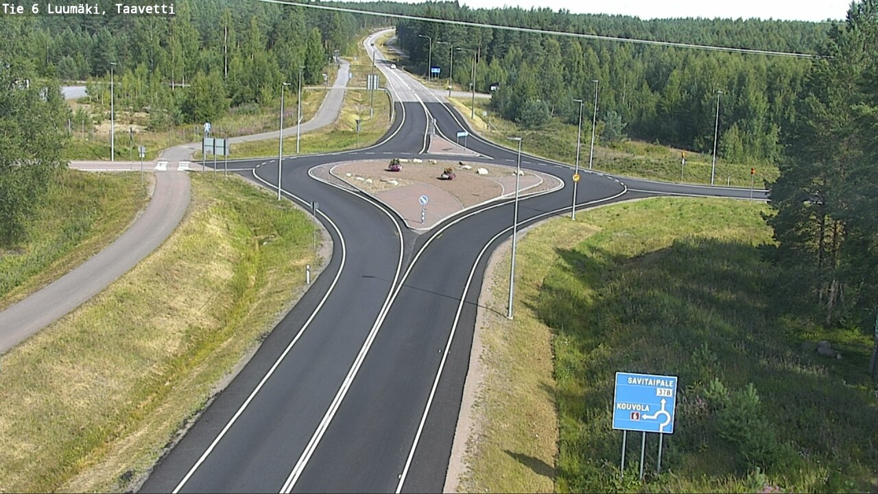 Kelikamerat Kuva Tie 6 Luumäki, Taavetti, Luumäki, Etelä-Karjala