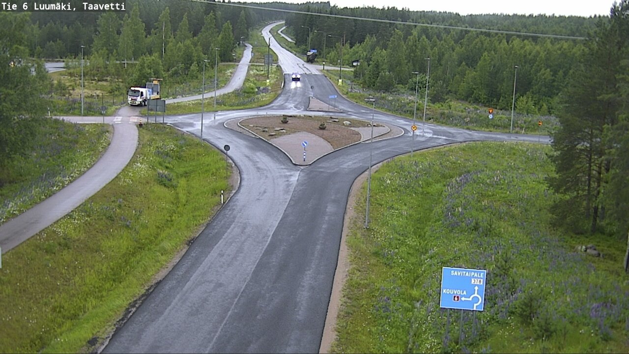 Kelikamerat Kuva Tie 6 Luumäki, Taavetti, Luumäki, Etelä-Karjala