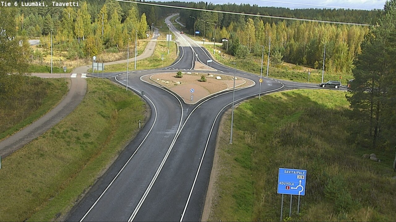 Kelikamerat Kuva Tie 6 Luumäki, Taavetti, Luumäki, Etelä-Karjala