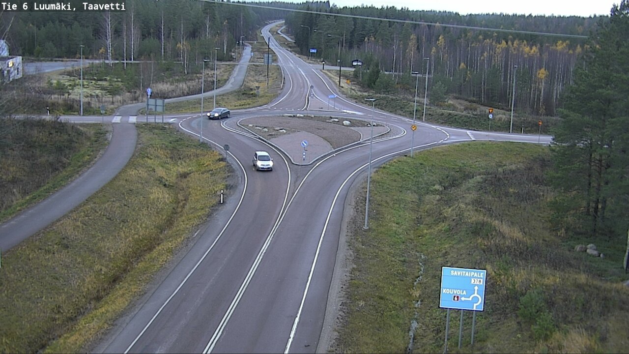 Kelikamerat Kuva Tie 6 Luumäki, Taavetti, Luumäki, Etelä-Karjala