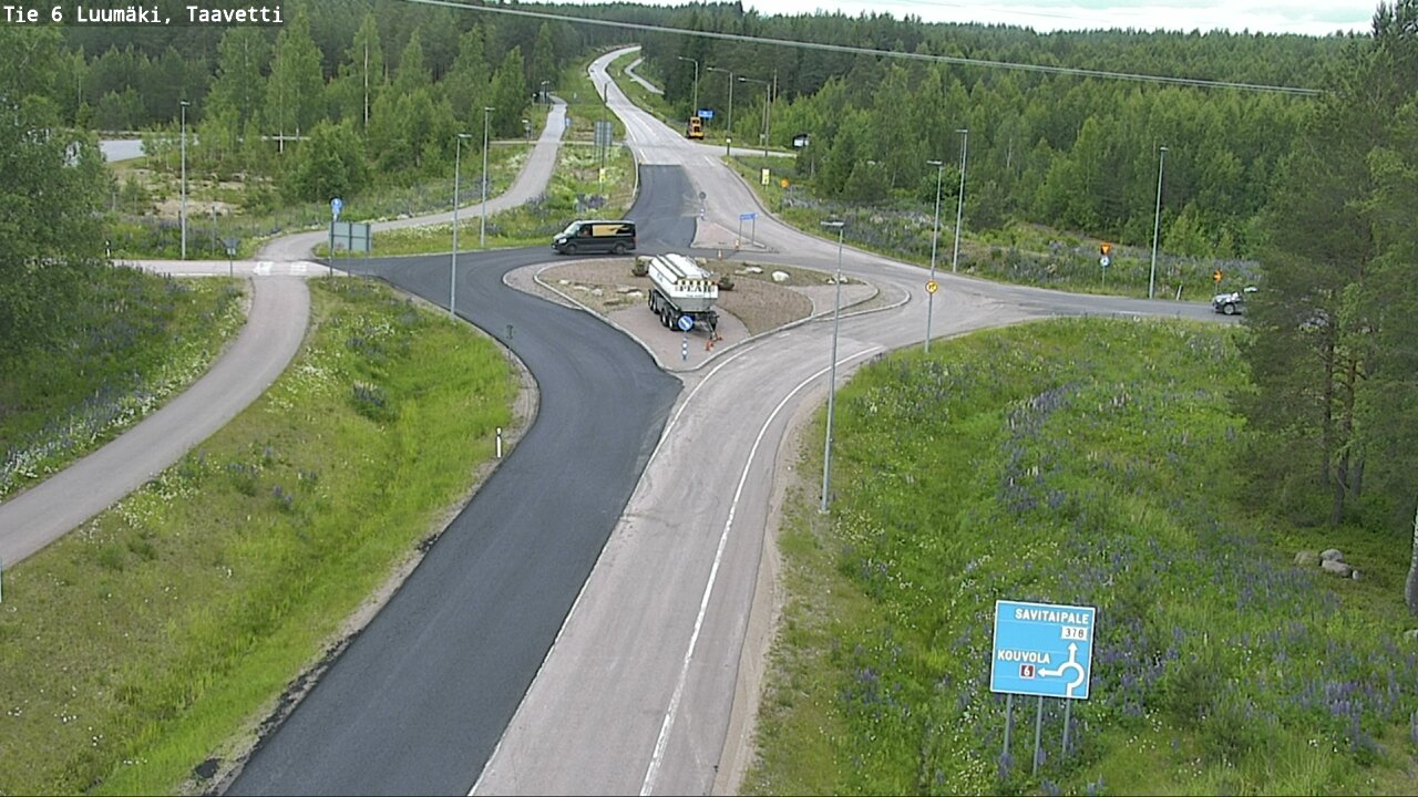 Kelikamerat Kuva Tie 6 Luumäki, Taavetti, Luumäki, Etelä-Karjala