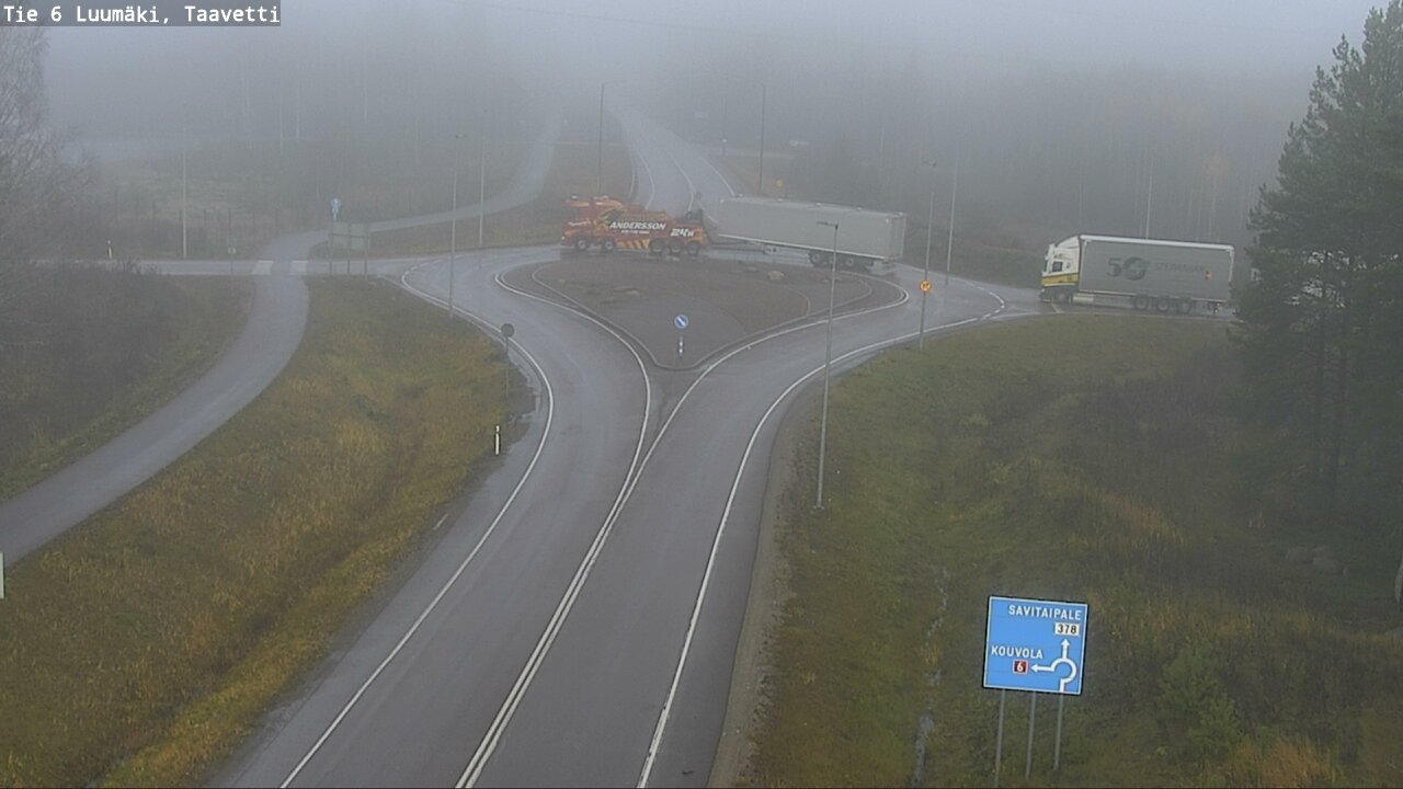 Kelikamerat Kuva Tie 6 Luumäki, Taavetti, Luumäki, Etelä-Karjala