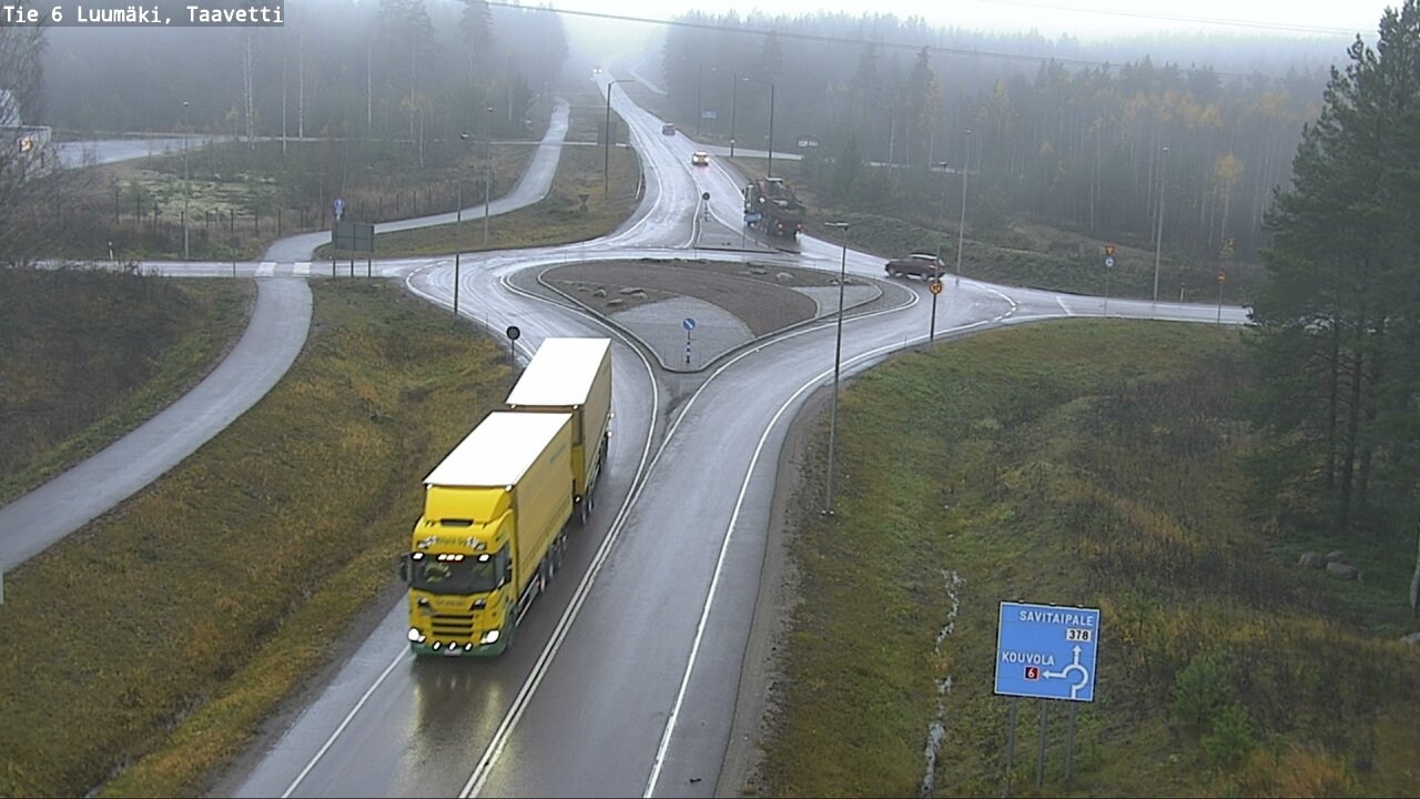 Kelikamerat Kuva Tie 6 Luumäki, Taavetti, Luumäki, Etelä-Karjala