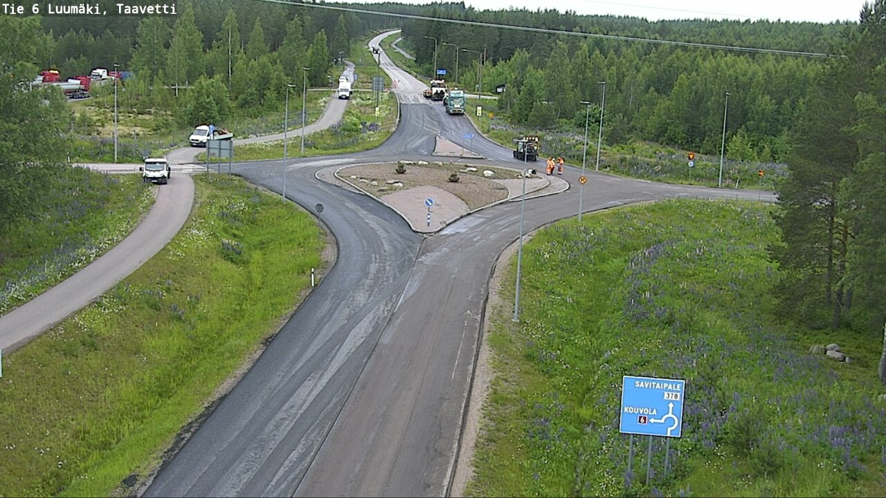 Kelikamerat Kuva Tie 6 Luumäki, Taavetti, Luumäki, Etelä-Karjala