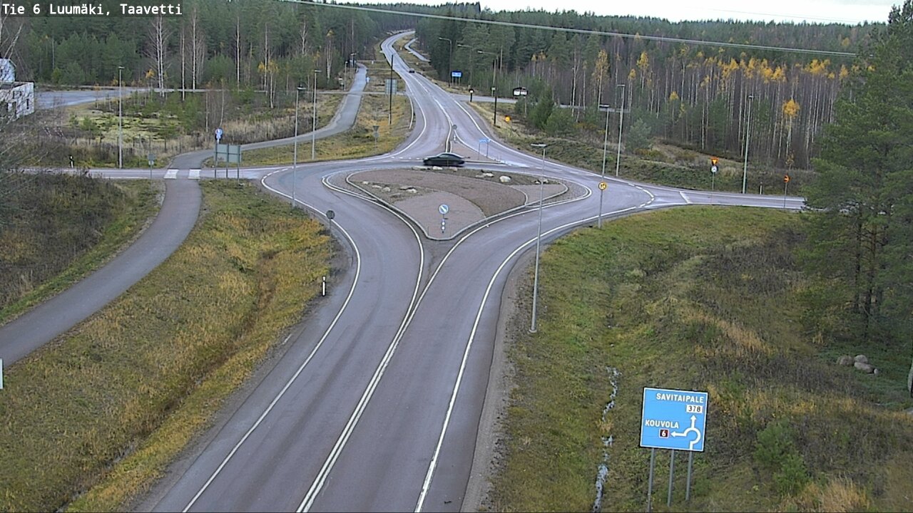 Kelikamerat Kuva Tie 6 Luumäki, Taavetti, Luumäki, Etelä-Karjala