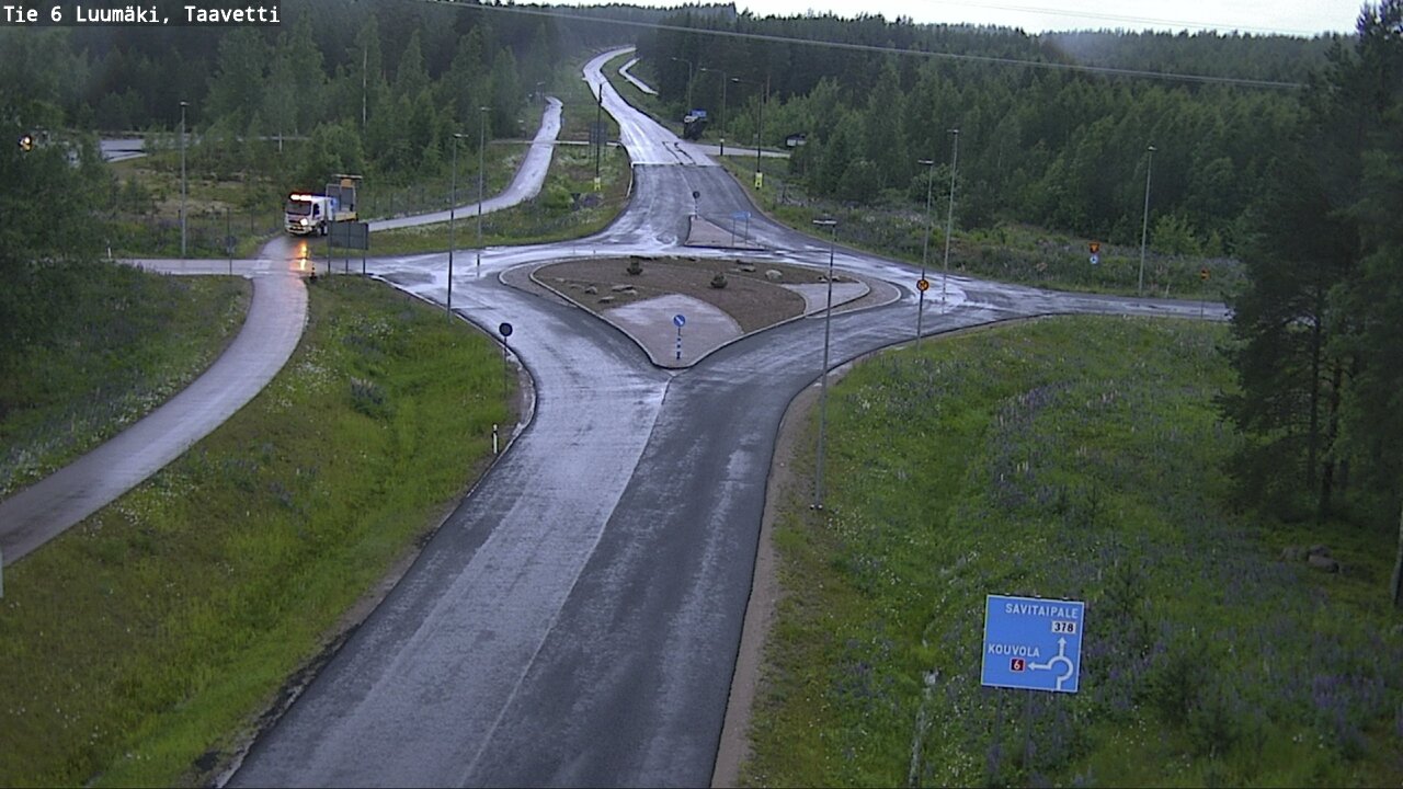 Kelikamerat Kuva Tie 6 Luumäki, Taavetti, Luumäki, Etelä-Karjala