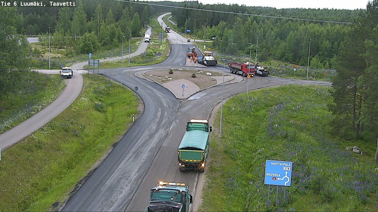 Kelikamerat Kuva Tie 6 Luumäki, Taavetti, Luumäki, Etelä-Karjala