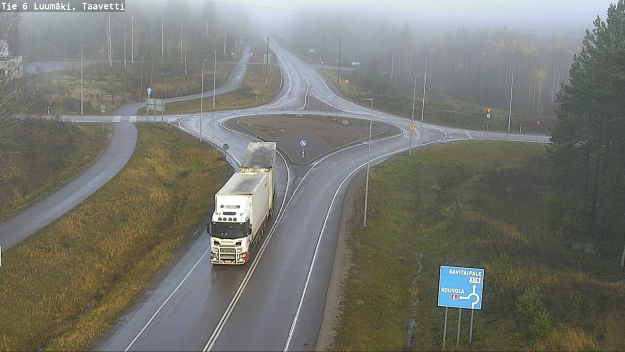 Kelikamerat Kuva Tie 6 Luumäki, Taavetti, Luumäki, Etelä-Karjala