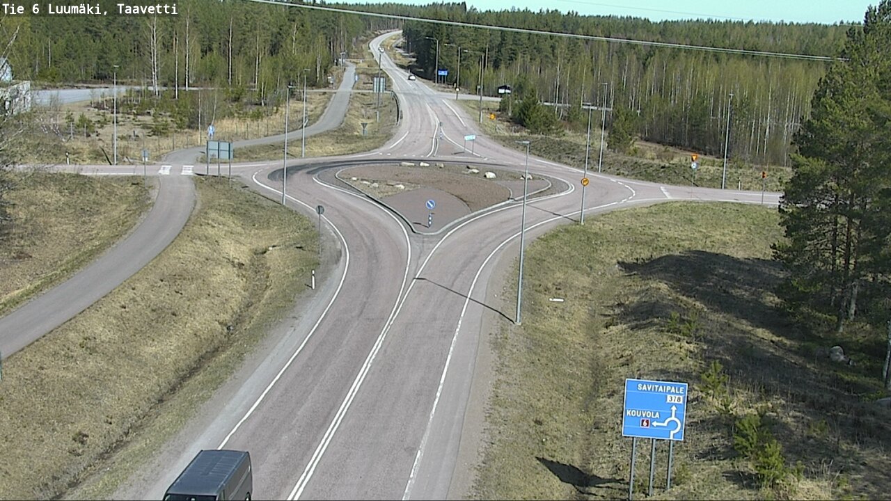Weather Camera Image Road 6 Luumäki, Taavetti, Luumäki, Etelä-Karjala
