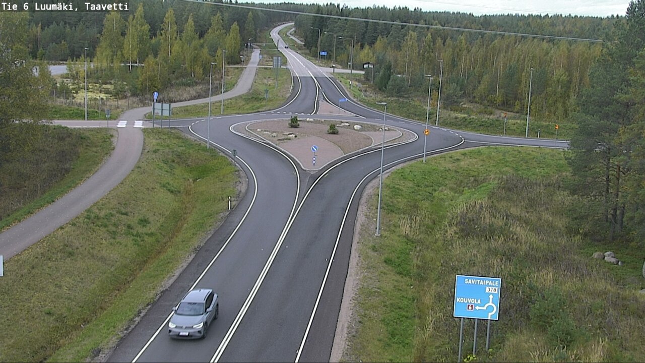Kelikamerat Kuva Tie 6 Luumäki, Taavetti, Luumäki, Etelä-Karjala