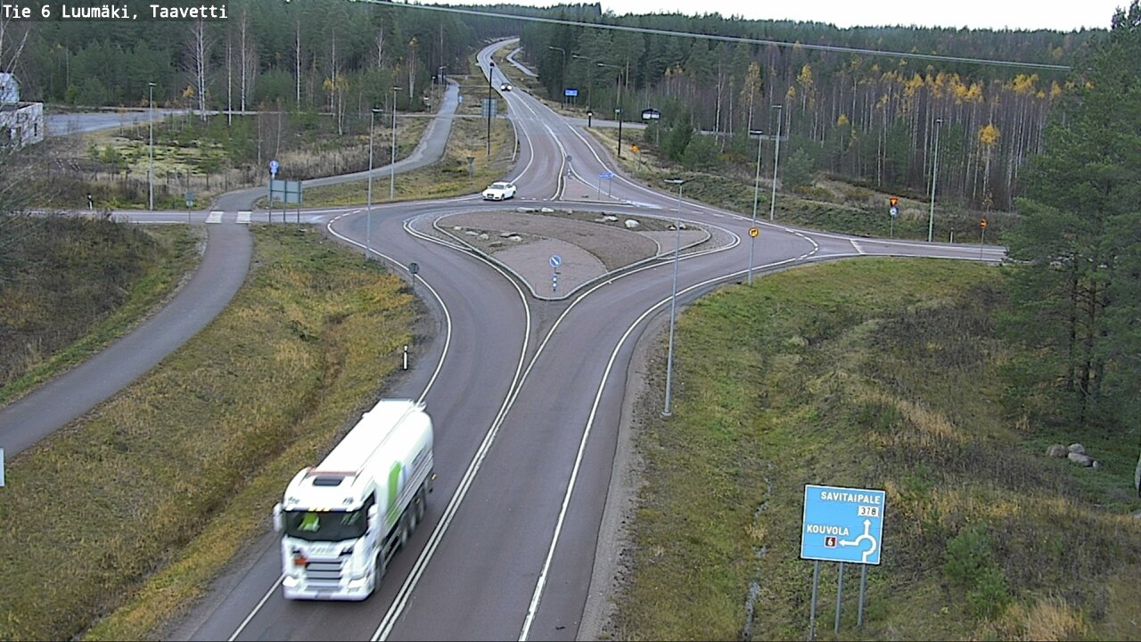 Kelikamerat Kuva Tie 6 Luumäki, Taavetti, Luumäki, Etelä-Karjala