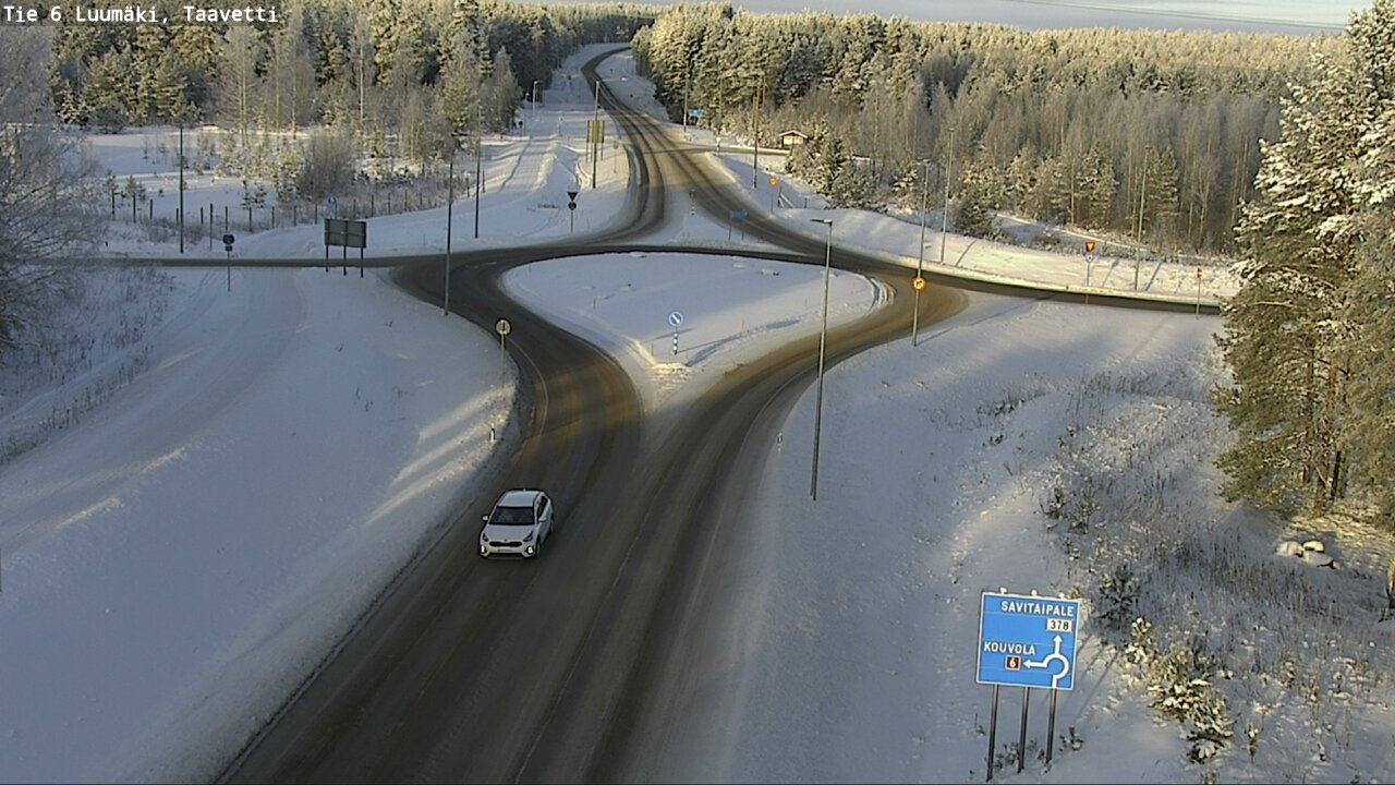 Kelikamerat Kuva Tie 6 Luumäki, Taavetti, Luumäki, Etelä-Karjala