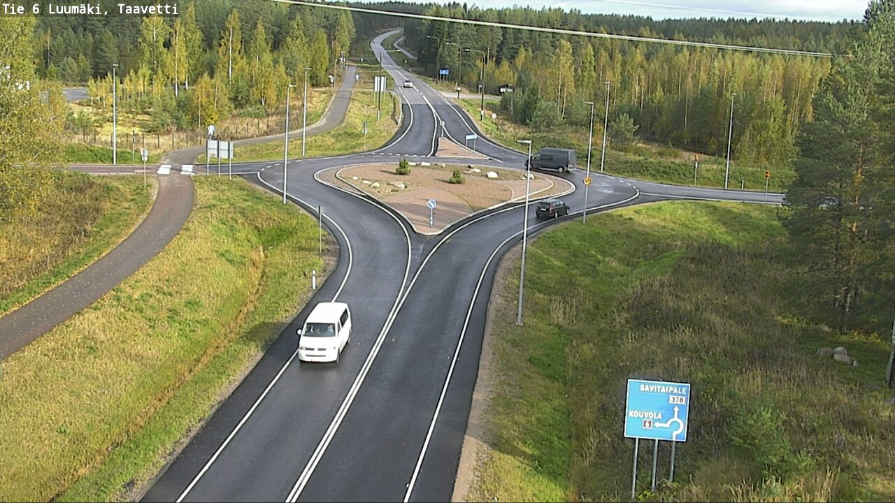 Weather Camera Image Road 6 Luumäki, Taavetti, Luumäki, Etelä-Karjala