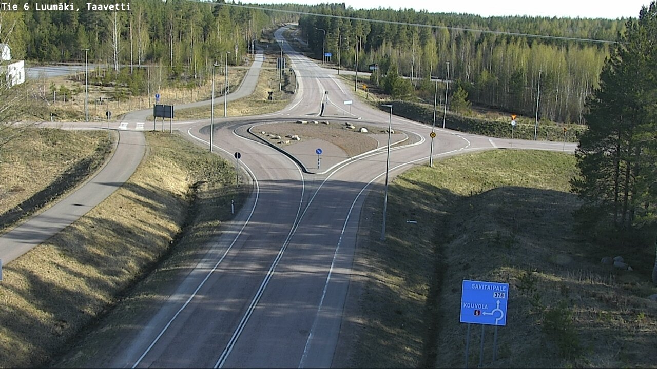 Kelikamerat Kuva Tie 6 Luumäki, Taavetti, Luumäki, Etelä-Karjala
