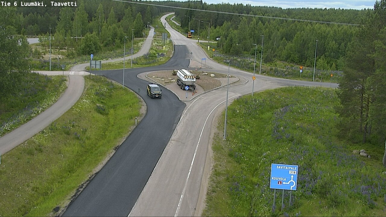 Kelikamerat Kuva Tie 6 Luumäki, Taavetti, Luumäki, Etelä-Karjala