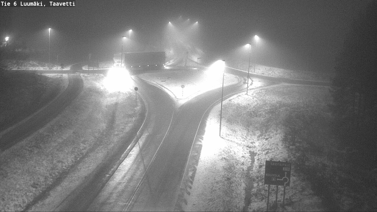 Weather Camera Image Väg 6 Luumäki, Taavetti, Luumäki, Etelä-Karjala