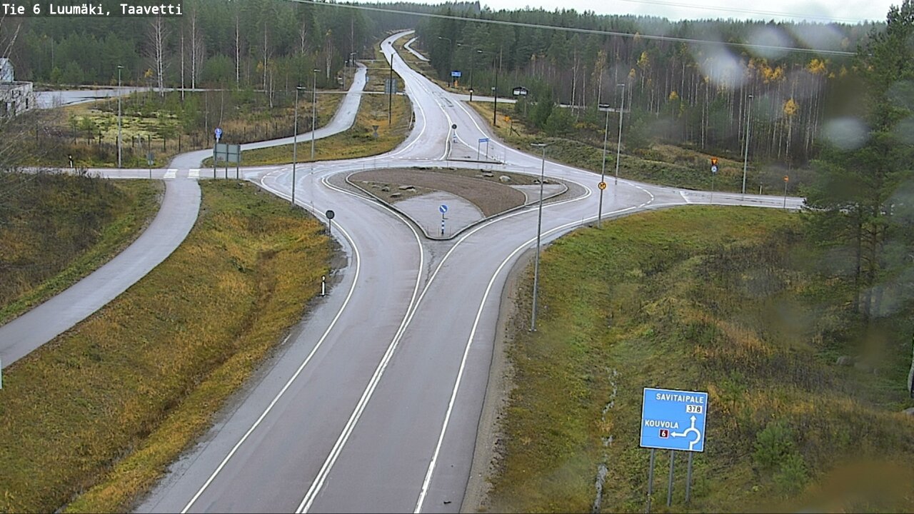 Weather Camera Image Väg 6 Luumäki, Taavetti, Luumäki, Etelä-Karjala