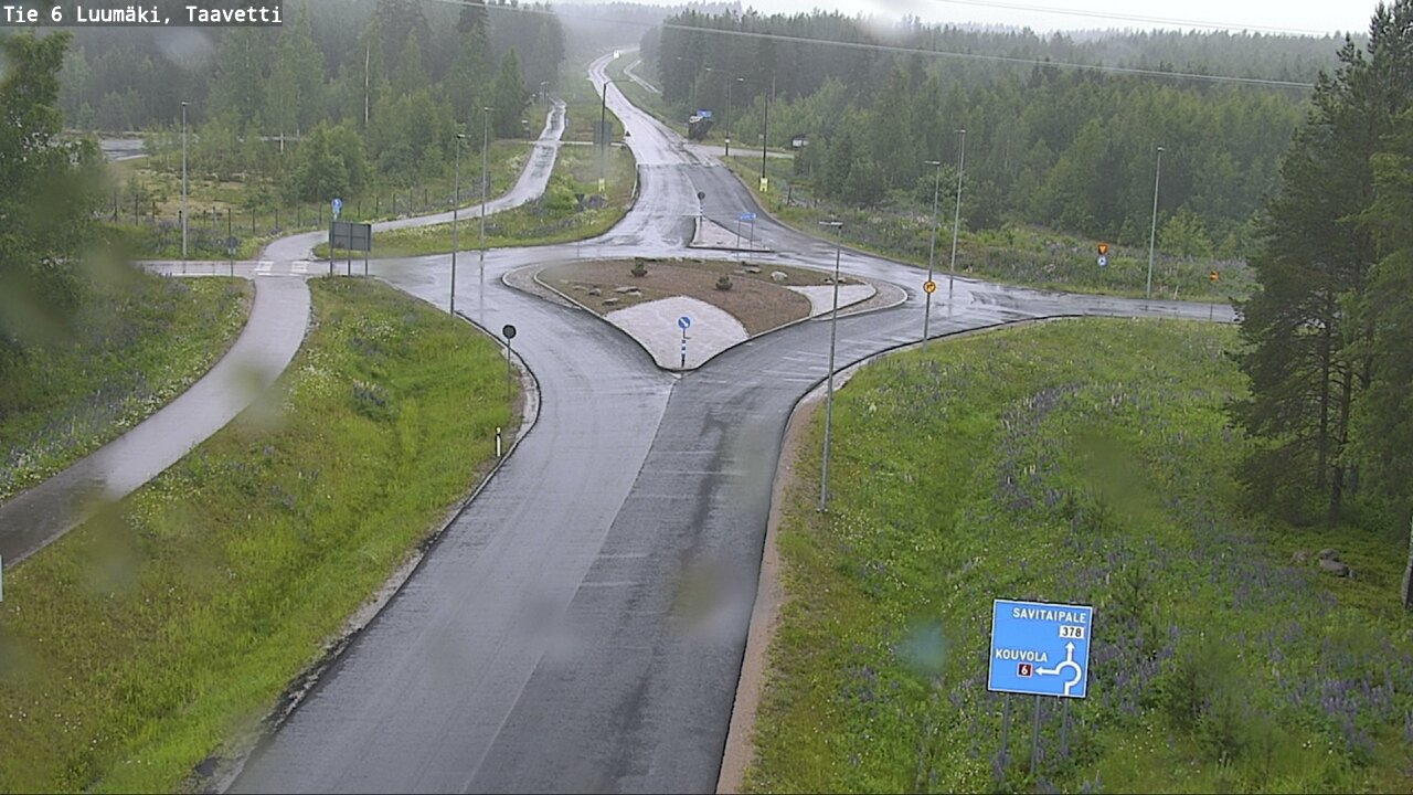 Kelikamerat Kuva Tie 6 Luumäki, Taavetti, Luumäki, Etelä-Karjala