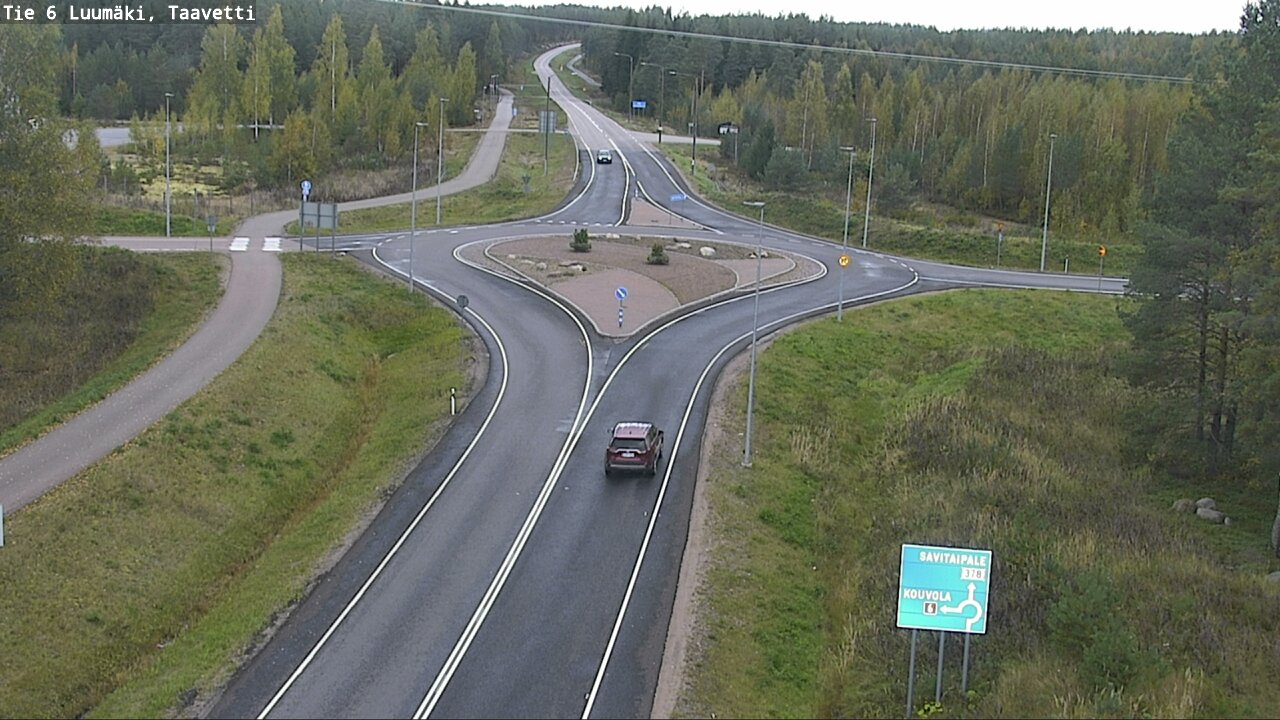 Kelikamerat Kuva Tie 6 Luumäki, Taavetti, Luumäki, Etelä-Karjala