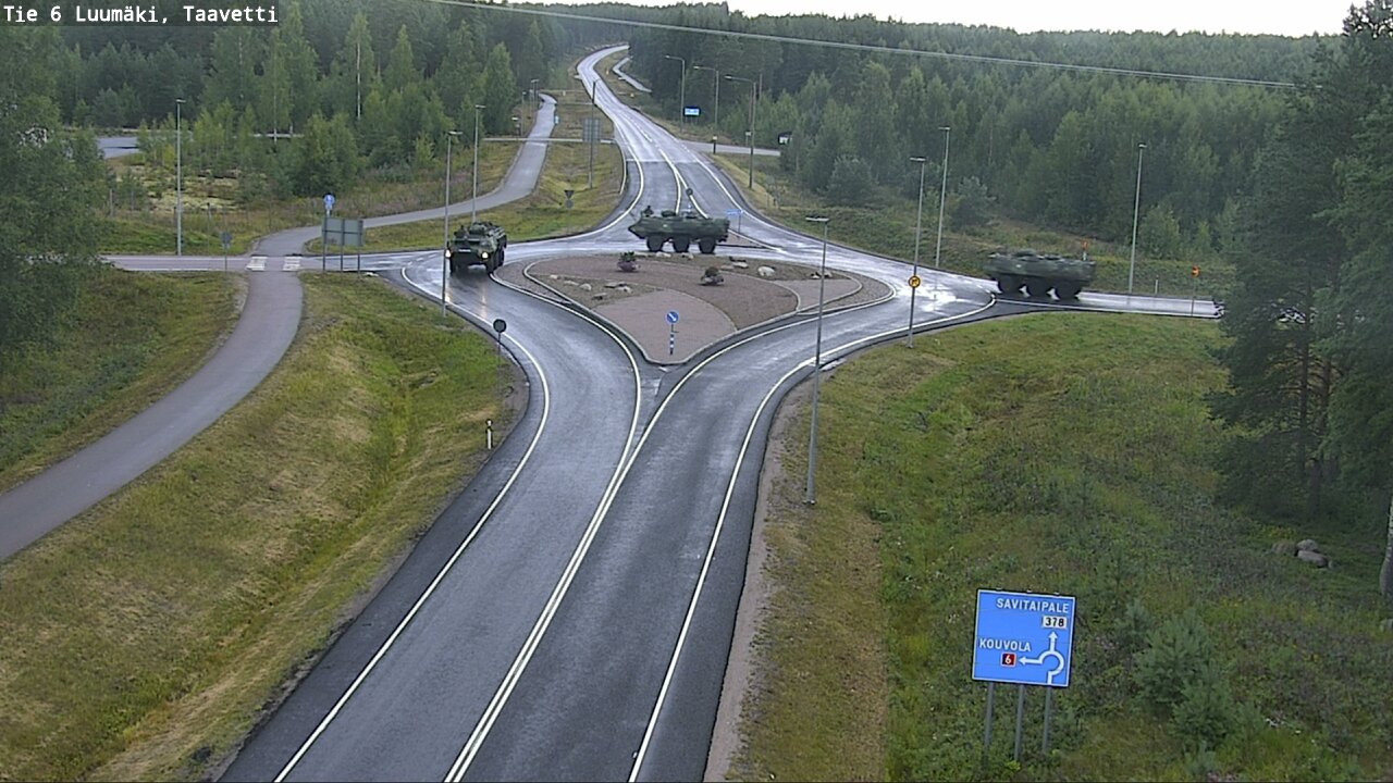Kelikamerat Kuva Tie 6 Luumäki, Taavetti, Luumäki, Etelä-Karjala