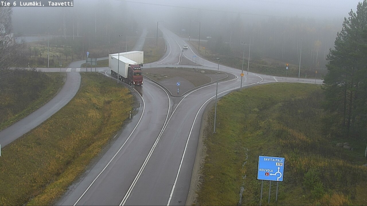 Kelikamerat Kuva Tie 6 Luumäki, Taavetti, Luumäki, Etelä-Karjala