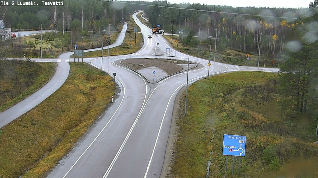 Weather Camera Image Väg 6 Luumäki, Taavetti, Luumäki, Etelä-Karjala