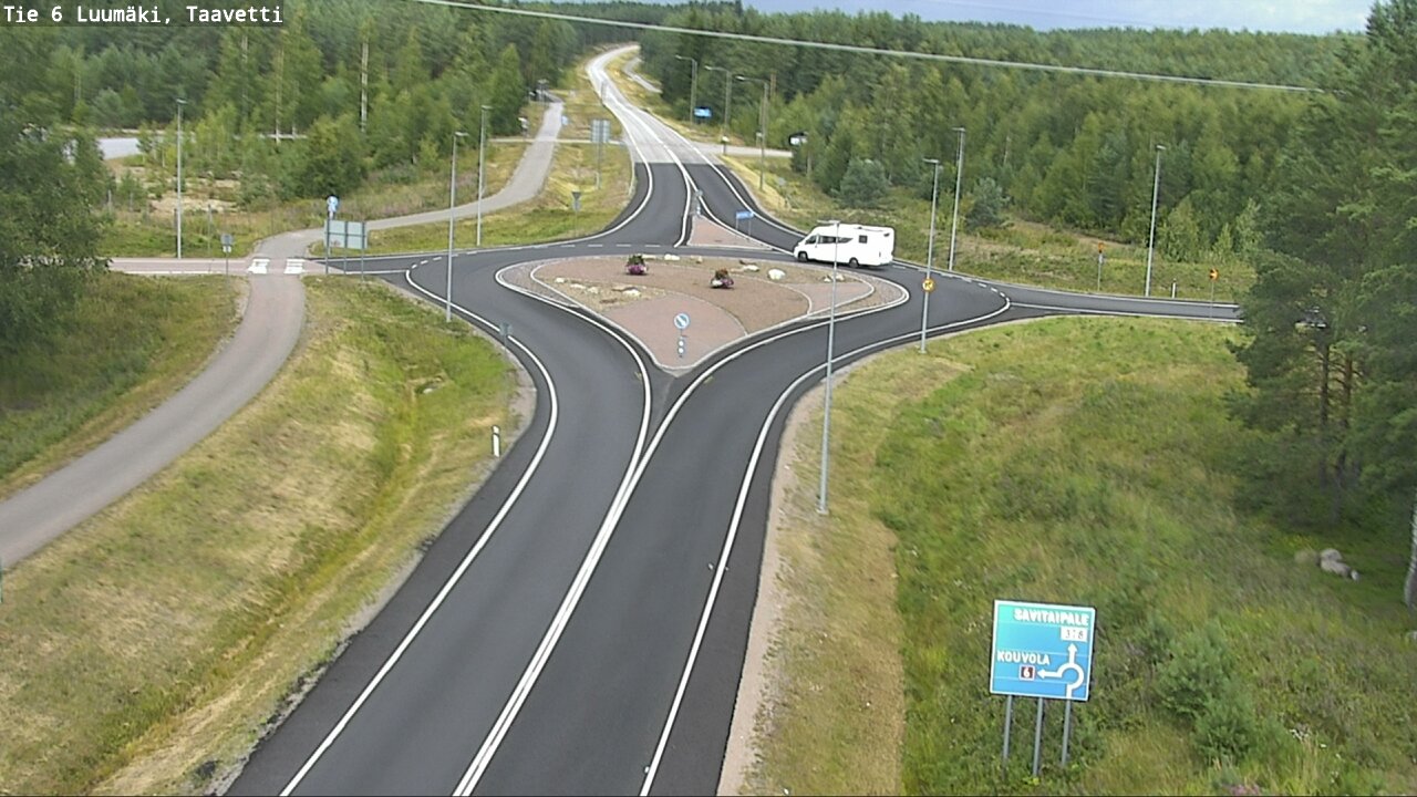 Kelikamerat Kuva Tie 6 Luumäki, Taavetti, Luumäki, Etelä-Karjala