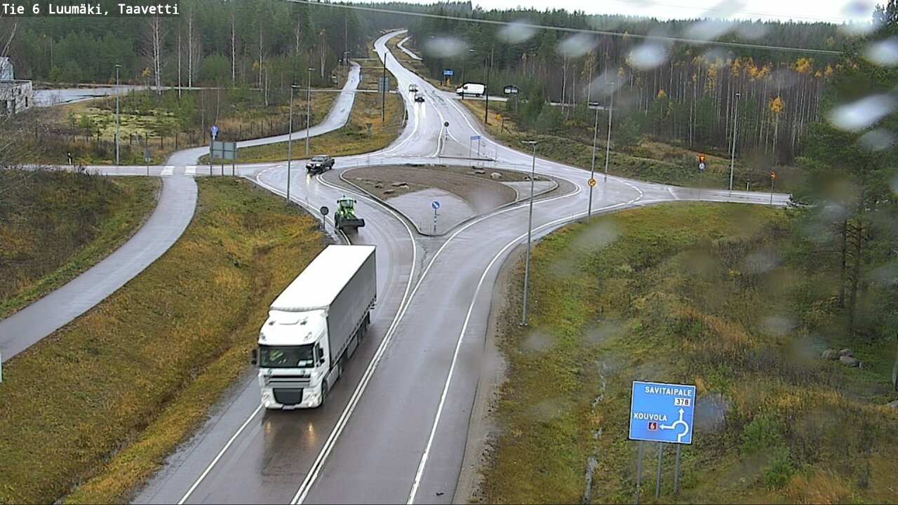 Weather Camera Image Road 6 Luumäki, Taavetti, Luumäki, Etelä-Karjala