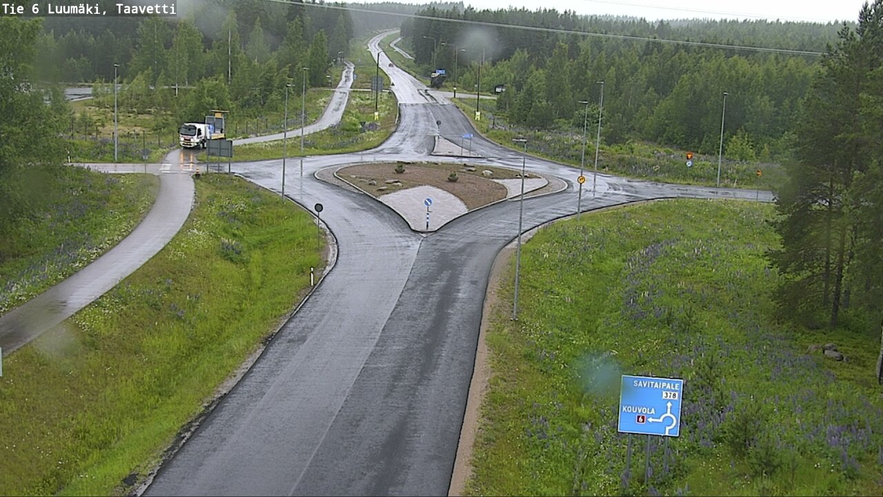 Kelikamerat Kuva Tie 6 Luumäki, Taavetti, Luumäki, Etelä-Karjala